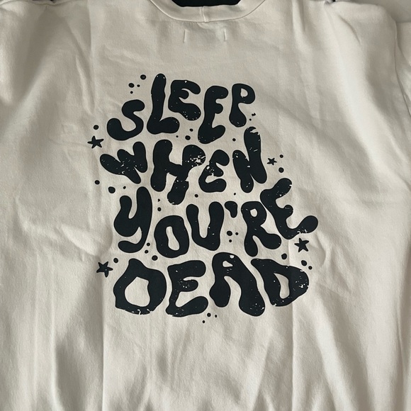 (RARE) BARSTOOL SPORTS (SLEEP WHEN YOUR DEAD) SWEATSHIRT. - Picture 11 of 16
